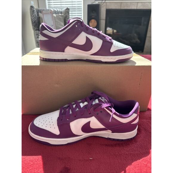 Men’s 8.5 Nike Dunk Low Next Nature Rush Fuchsia New No box - Picture 4 of 14